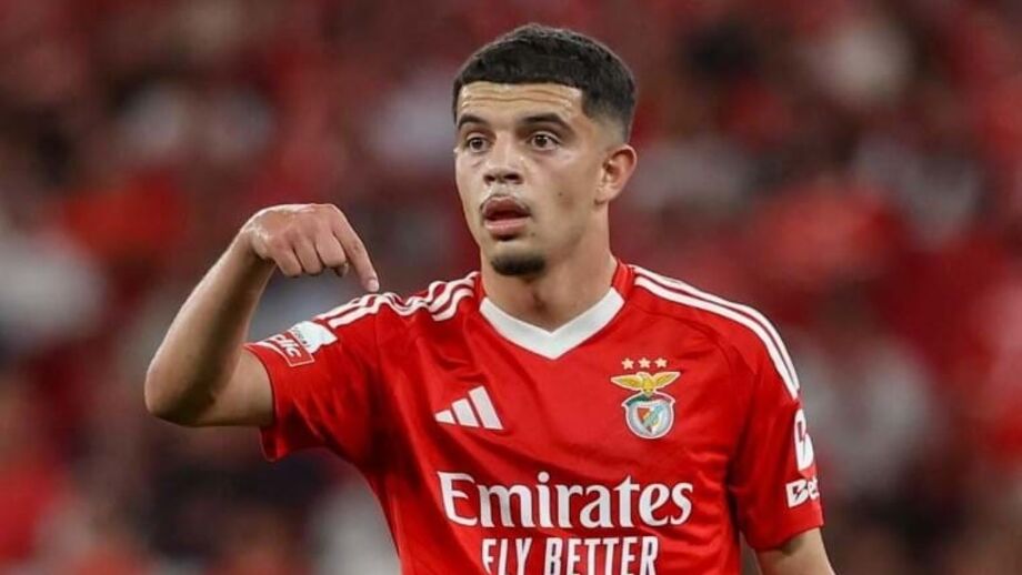 Amdouni, jogador do Benfica