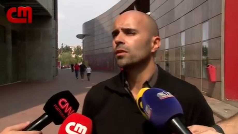 Candidato à presidência do Benfica aborda eleições