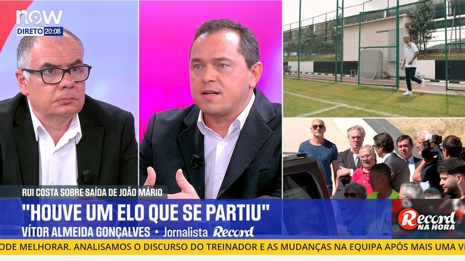 Vítor Almeida Gonçalves, editor de Record, analisa explicação de Rui Costa sobre jogador do Besiktas
