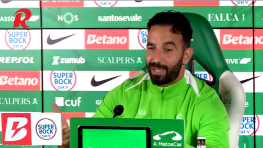 Treinador falou da ligação que tem com o jogador do Sporting