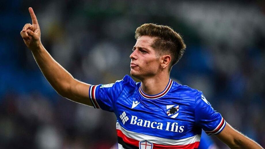 ESTANIS PEDROLA: Avançado de 21 anos rumou à Sampdoria, mas do lado dos catalães ficou uma opção de recompra de 7 milhões e ainda 50% de uma futura venda