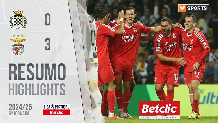 A crónica do Boavista-Benfica, 0-3: microssociedades de Lage deram luz ao Bessa