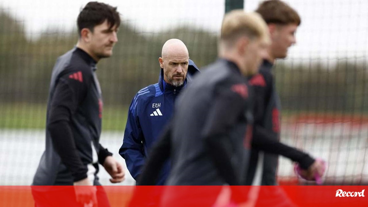 Boas notícias para Ten Hag no último treino do Manchester United antes do jogo com o FC Porto