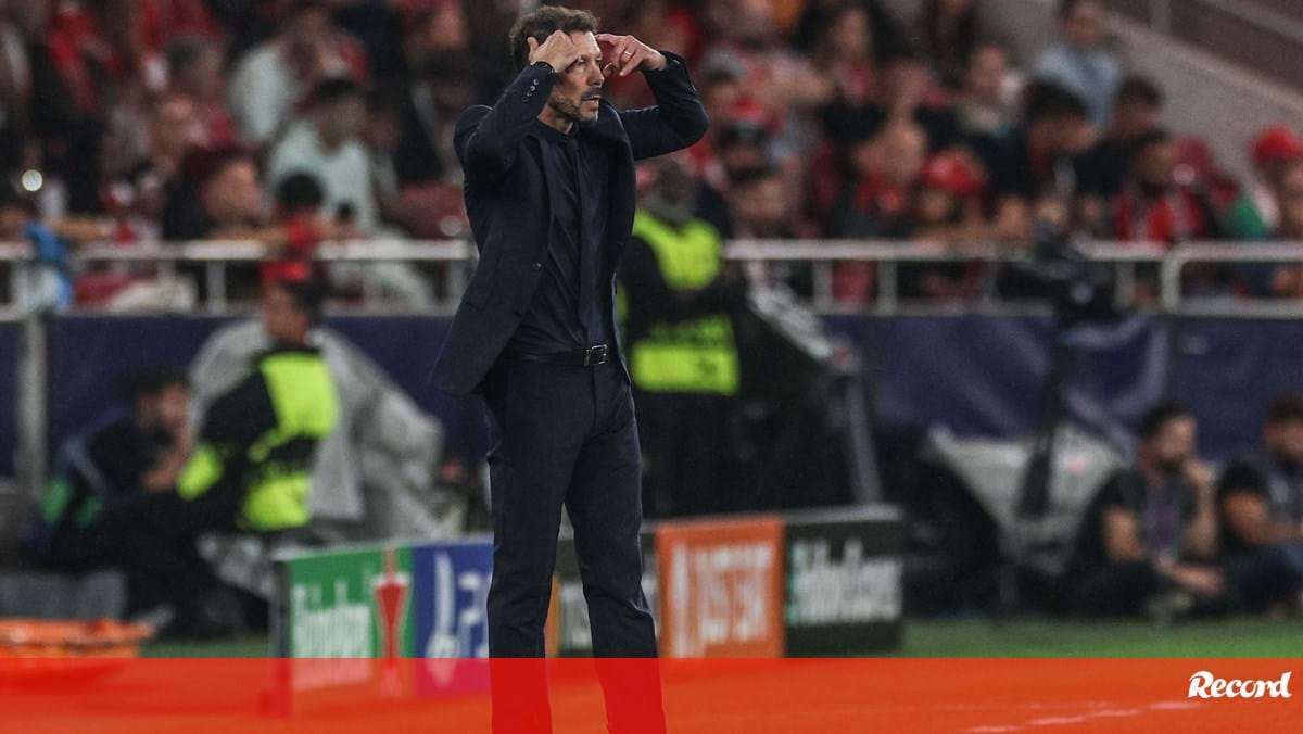 Diego Simeone: «O Benfica aproveitou tudo o que lhe permitimos»