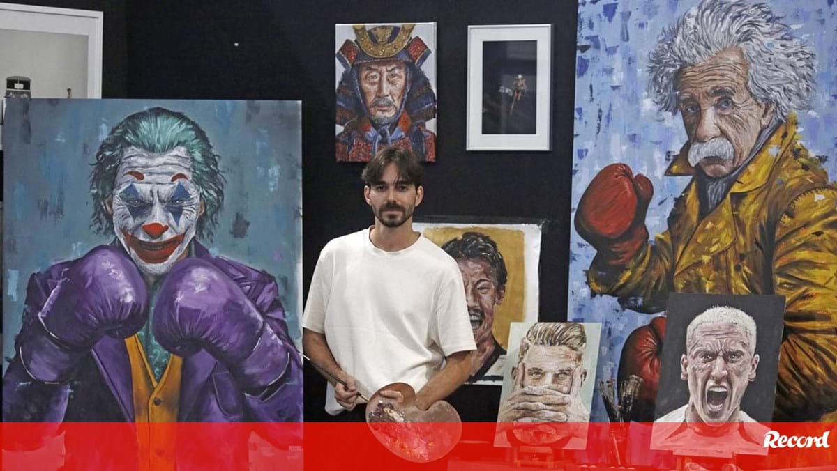 Gustavo Romano: «Gostei muito de desenhar o Nuno Santos porque está a gritar»