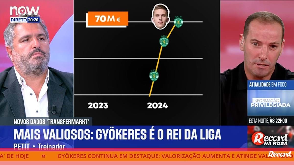 Petit recorda como travou Gyökeres: «Meti o Chidozie a marcá-lo, um jogador agressivo e rápido?»