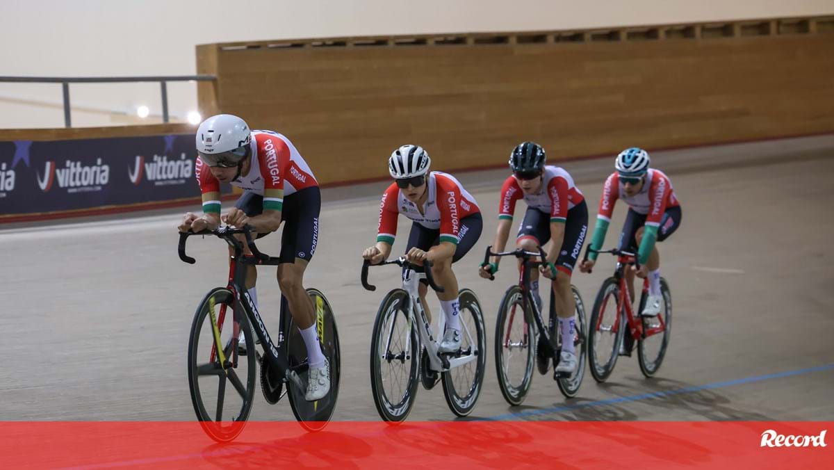 Fábrica de campeões do ciclismo de pista: Record no Centro de Alto Rendimento de Anadia