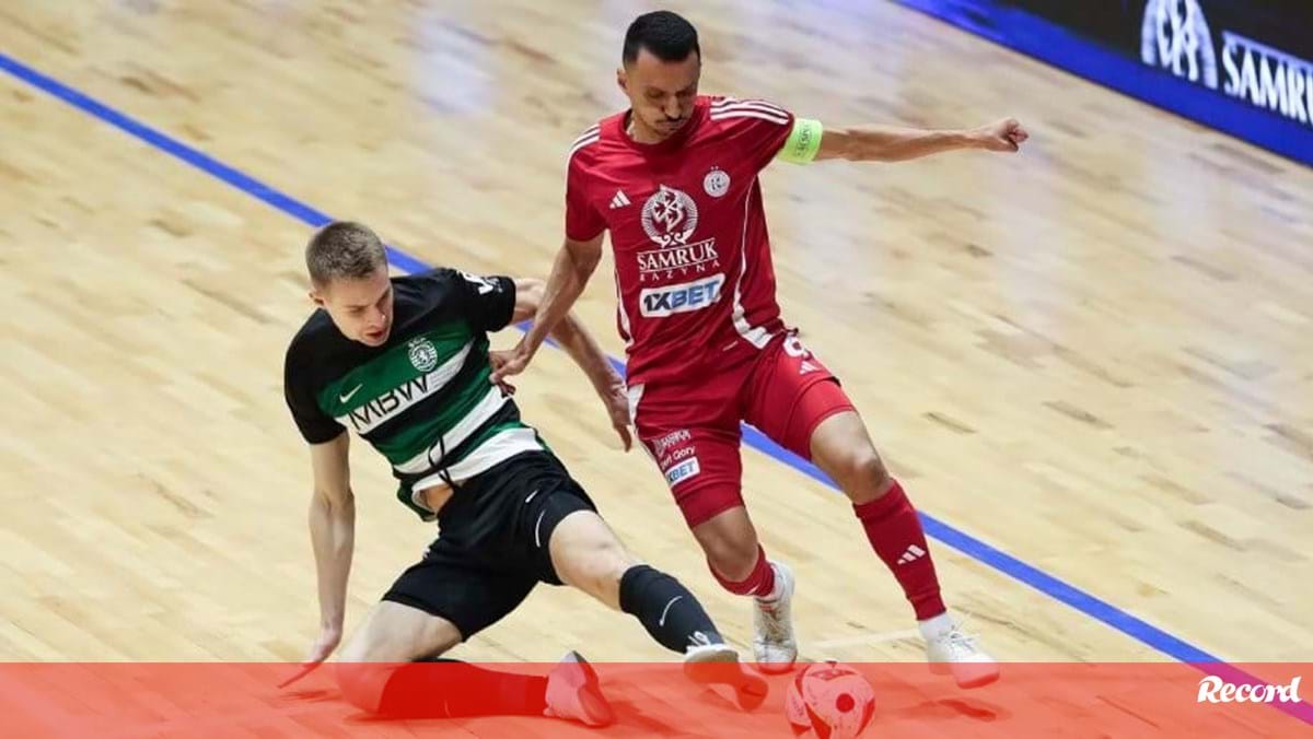 Sporting permite reviravolta do Kairat e não será cabeça de série na Ronda de Elite da Champions de futsal