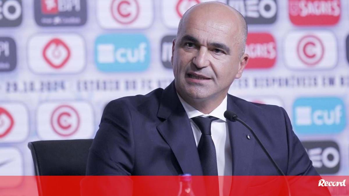 Roberto Martínez divulga convocados a 8 de novembro