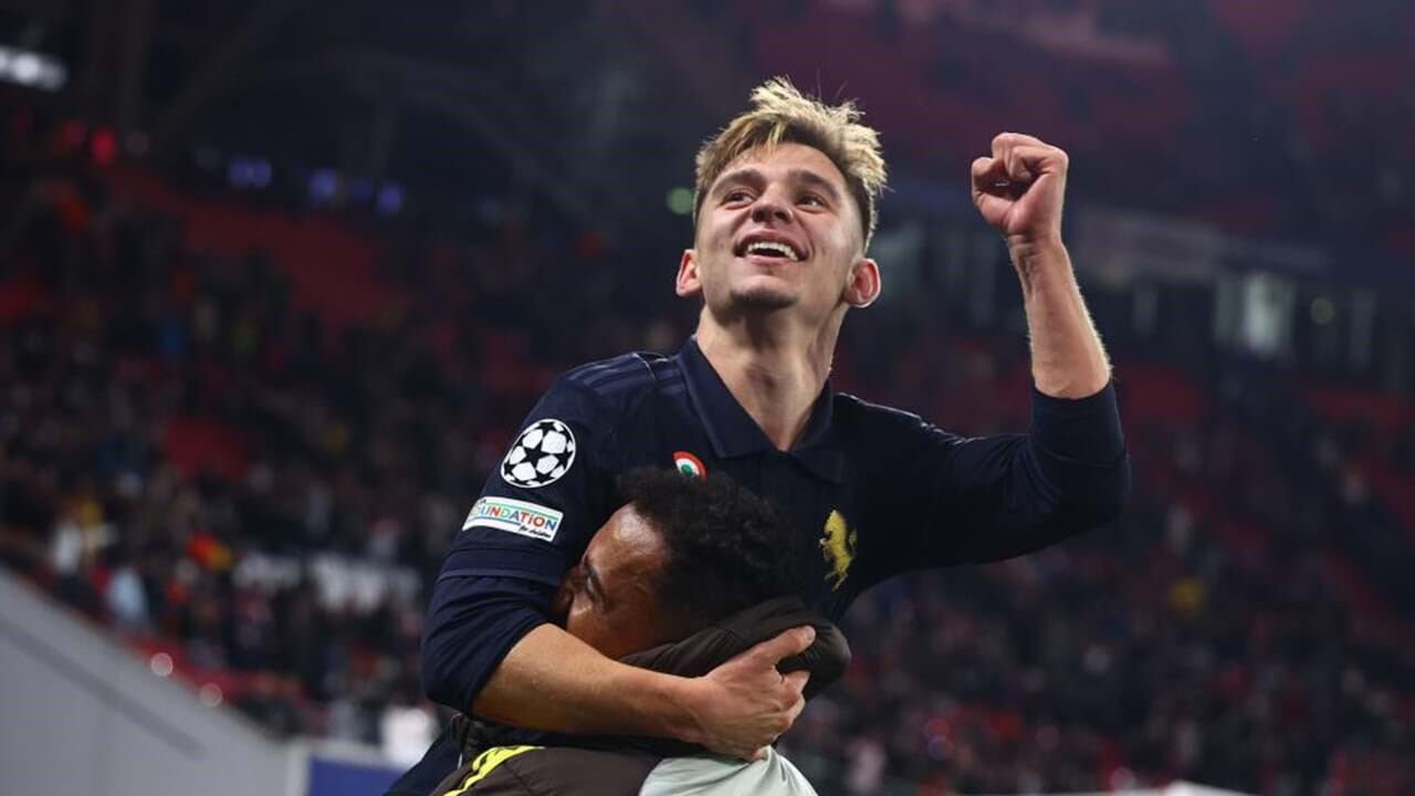 Conceição marca o segundo golo pela Juve depois de se ter estreado a faturar no jogo anterior