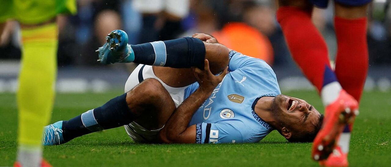 Espanhol Rodri também se lesionou com gravidade