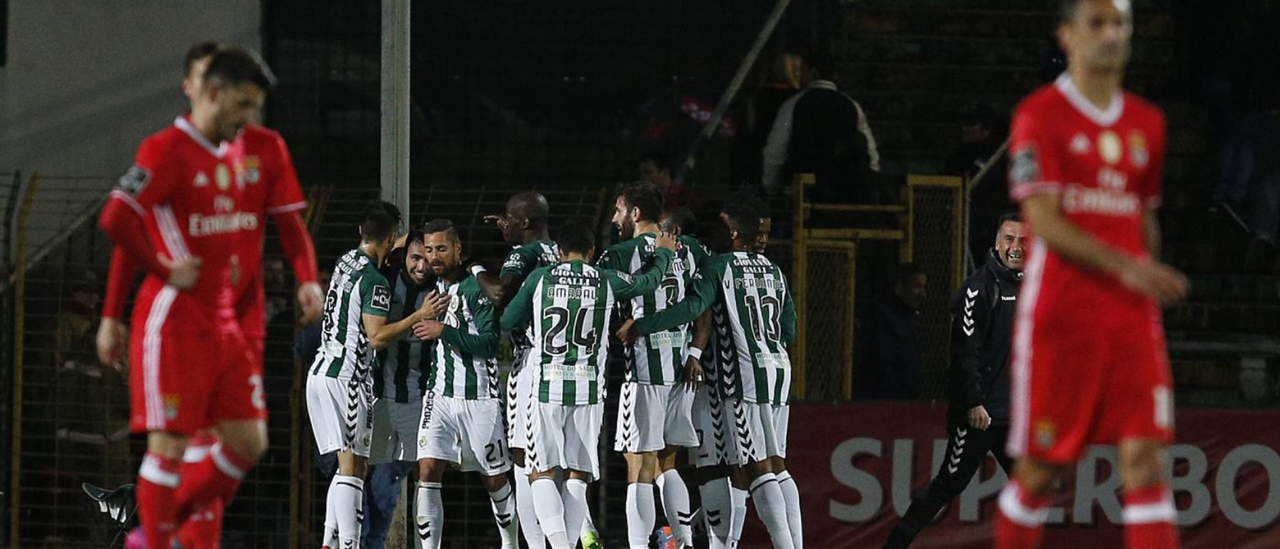 Duelo da 19.ª jornada da época 2016/17 entre V. Setúbal e Benfica. Vitória sadina por 1-0