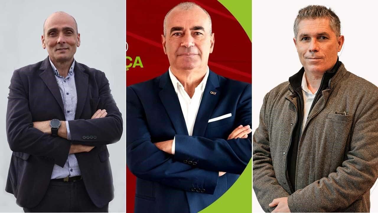 Paulo Bernardo, Domingos Castro e Fernando Tavares