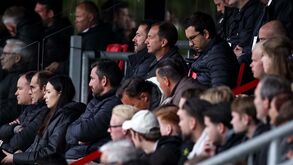 Frederico Varandas e Hugo Viana atentos à vitória do Sporting na Youth League