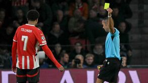 Tillman devia ter sido expulso? Os casos do PSV-Sporting