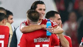 «Noites como esta são especiais»: jogadores do Benfica celebram goleada ao At. Madrid
