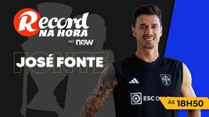 'Record na Hora' de hoje: José Fonte é o nosso convidado especial
