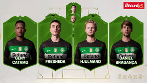 Leões recebem o Casa Pia: o onze provável do Sporting 