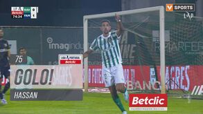 E ao 4.º jogo, Hassan estreia-se a marcar no regresso ao Rio Ave