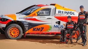 Uma história de superação no Rali Marrocos: Isidre Esteve num carro adaptado