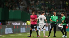 Centrais do Sporting saíram de rastos do jogo com o Casa Pia