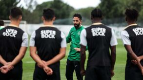 Sporting continua a preparar a Taça de Portugal com cinco baixas