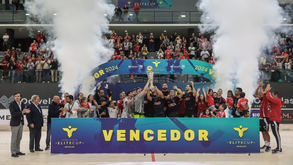 Benfica vence a Oliveirense e conquista a Elite Cup em hóquei em patins