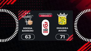 Liga Betclic feminina: os melhores momentos do GDESSA-Esgueira