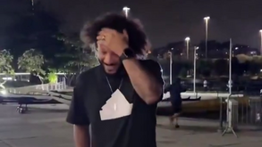 Marcelo sofre túnel do filho e fica incrédulo