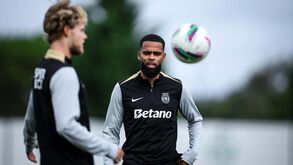 Rúben Amorim contou com uma grande novidade no treino do Sporting