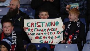 O onze de Portugal para o jogo com a Escócia