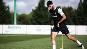 Sporting treinou já com um 'reforço' na defesa e sem a maioria dos internacionais