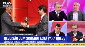 Sérgio Krithinas: «Schmidt fez um desconto, vai receber menos do que teria direito e mais depressa»