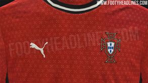 Portal especializado mostra as possíveis camisolas da Seleção Nacional para 2025