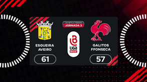 Liga Betclic feminina: os melhores momentos do Esgueira-Galitos