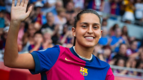 Kika Nazareth estreia-se a marcar pelo Barcelona e é eleita a melhor em campo
