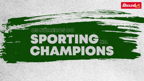 Sporting na Champions: todos os números