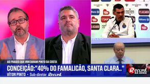 Vítor Pinto e as indiretas de Pinto da Costa: «Sérgio Conceição também pensou em sair»