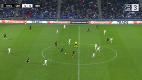 O golo de Gedson Fernandes, com assistência de Rafa Silva, que inaugurou o Lyon-Besiktas