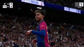 «Eu estou aqui»: a celebração de Yamal no Bernabéu de que todos falam 
