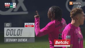 Geovany Quenda orgulhoso com o golo marcado: «Este foi mais especial»