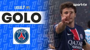 Depois das assistências, João Neves estreou-se assim a marcar pelo Paris SG
