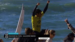Liga MEO Surf: Guilherme Ribeiro vence em Supertubos e sagra-se campeão nacional