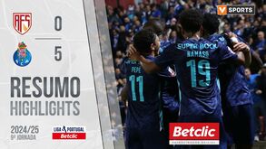 A crónica do AVS SAD-FC Porto, 0-5: muito champanhe na festa do dragão 