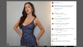 Nem Olivia Rodrigo escapou à fúria dos fãs de Vinícius Jr.: «Não mereces essa Bola de Ouro»