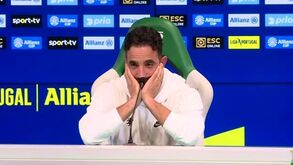 Rúben Amorim em inglês: «Domingo estarei aqui. De certeza? Não sei...»