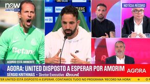 «Manchester United não faz uma abordagem ao Sporting sem ter a certeza de que Amorim está disponível»