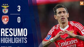 O resumo do Benfica-Santa Clara
