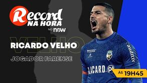 'Record na Hora' de hoje: novidades sobre a saída de Amorim e Ricardo Velho em estúdio