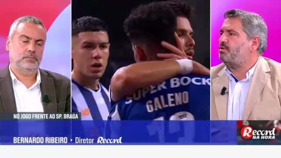 Diretor do Record critica protestos do público portista no jogo com o Sp. Braga